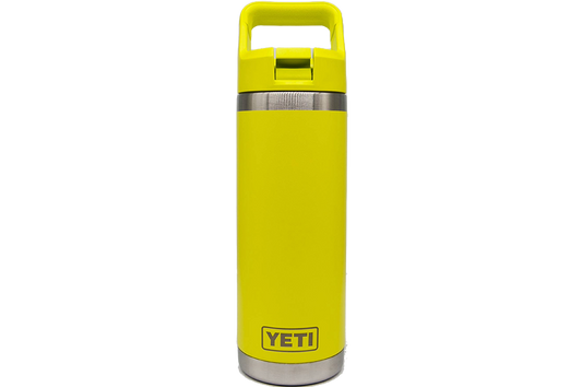 Custom YETI® 18oz Straw Bottle - Laser Engraved