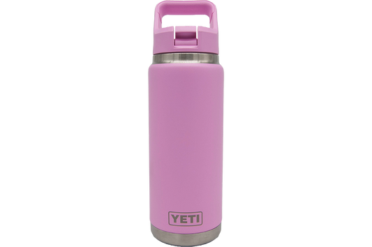 Custom YETI® 26oz Straw Bottle - Laser Engraved
