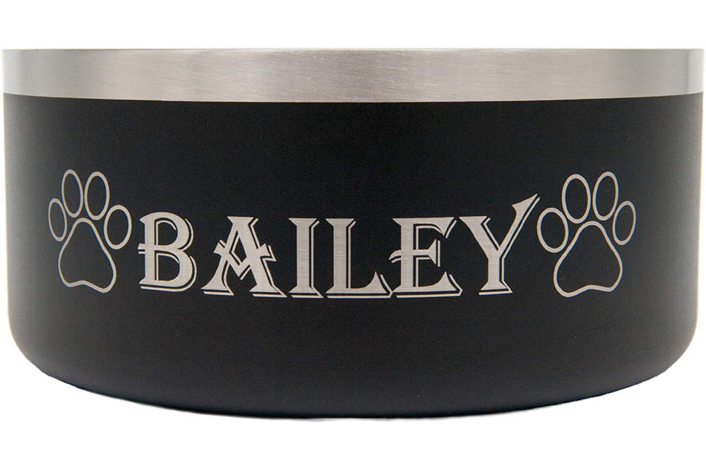 Engraved online dog bowls