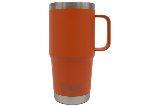 Custom YETI® 20oz Travel Mug with Stronghold™ Lid - Laser Engraved - etchme