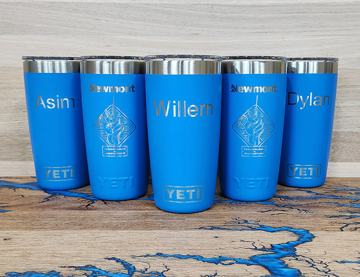 Make a Splash with YETI’s New Big Wave Blue Colour Etch Me Laser