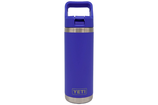 Custom YETI® 18oz Straw Bottle - Laser Engraved