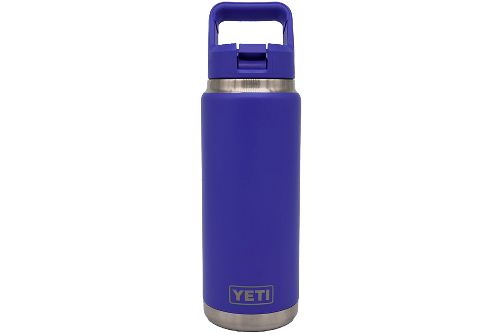 Custom YETI® 26oz Straw Bottle - Laser Engraved