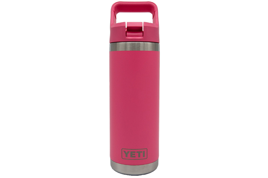 Custom YETI® 18oz Straw Bottle - Laser Engraved