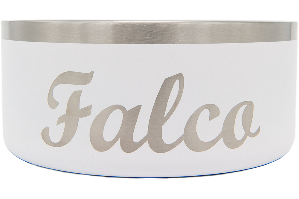 Custom Laser engraved Pet Bowl 1.9Lt