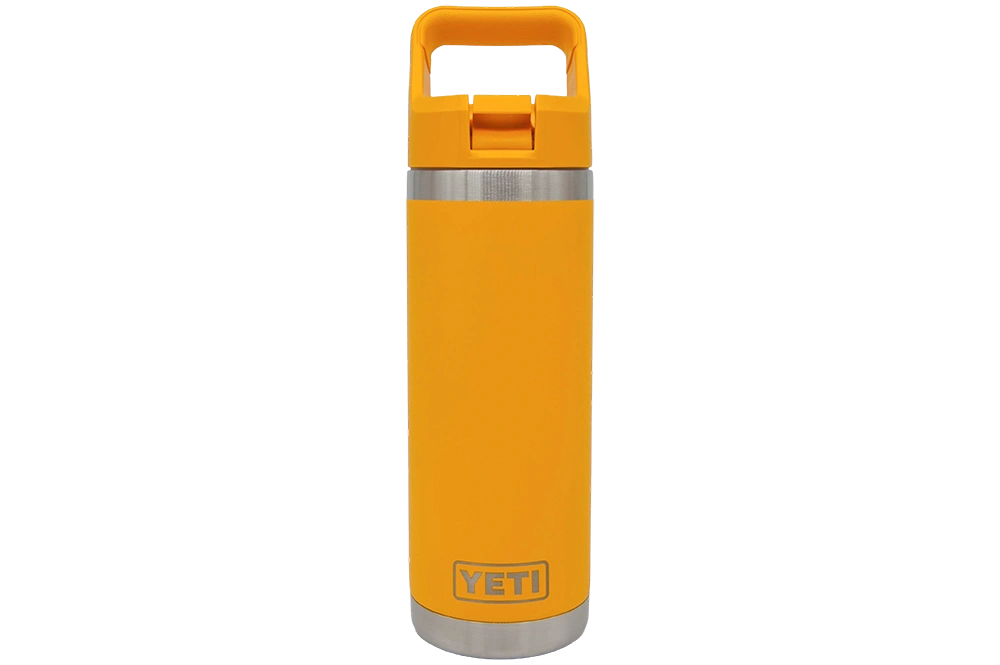Custom YETI® 18oz Straw Bottle - Laser Engraved