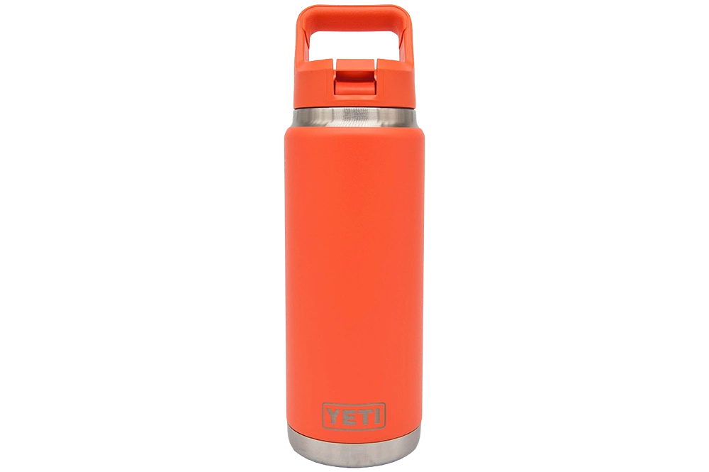 Custom YETI® 26oz Straw Bottle - Laser Engraved