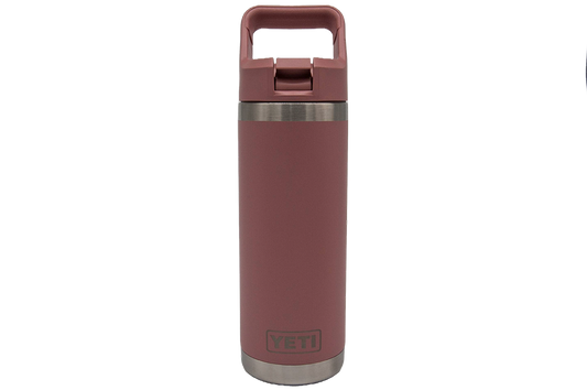 Custom YETI® 18oz Straw Bottle - Laser Engraved