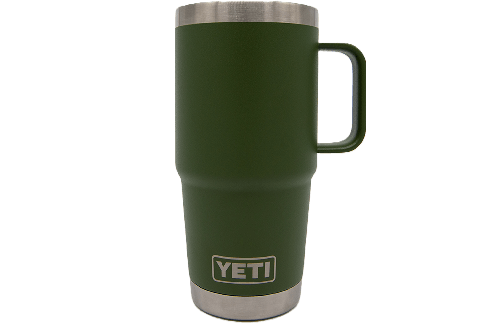 Yeti Rambler Travel Mug with Stronghold Lid - 30 oz - Camp Green