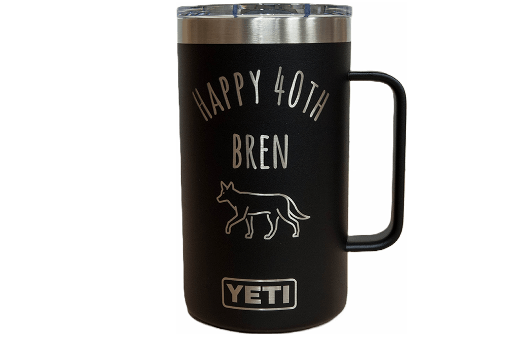 Custom YETI® 24oz Mug - Laser Engraved - etchme