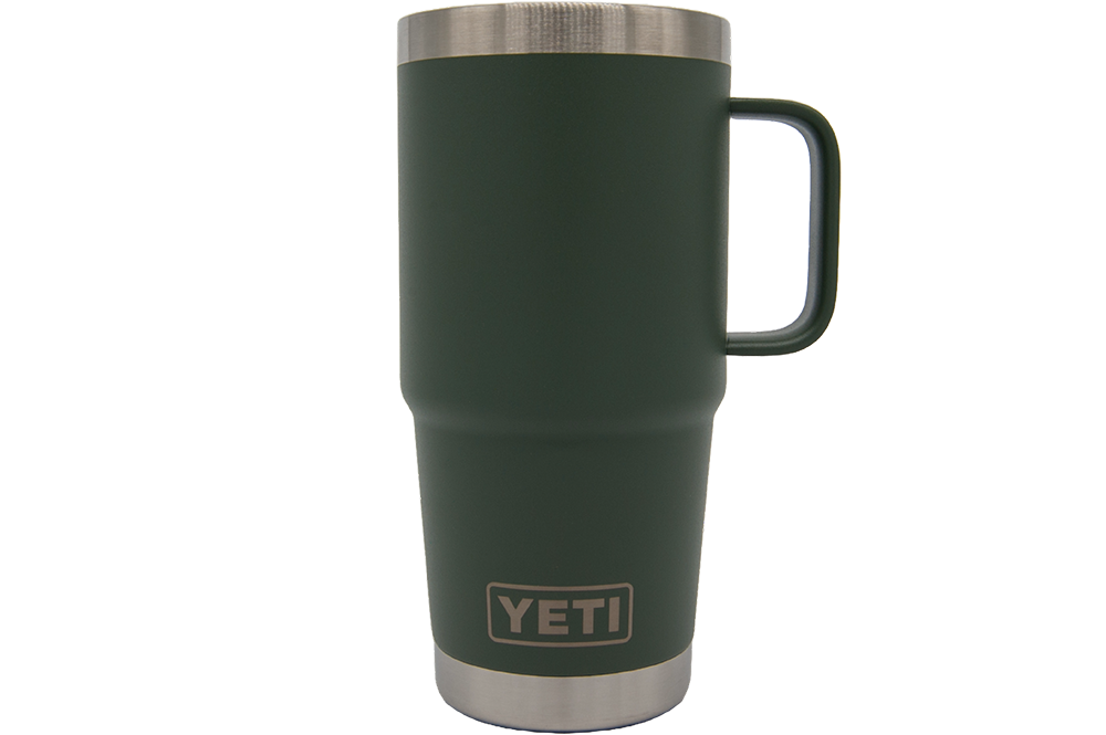 30 Oz Yeti With HANDLE and Stronghold Lid Engraved, Custom Yeti